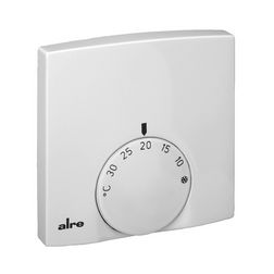 Szobatermosztát analóg komplett 5-30°C 1v 2A 230V falonkívüli fehér RTBSB-201.010 ALRE - MA300200