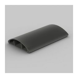 Taposócsatorna 74mmx 20mmx 2000mm műanyag antracit LO KOPOS - LO 75_LD