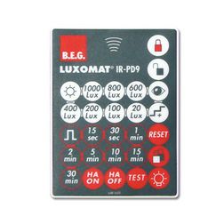 Távirányító PD9-M-1C érzékelőhöz infravörös (IR) fekete IR-PD9 B.E.G. - 92201