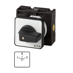 Terhelés 1-0-2 átkapcsoló 4-pólus 32A 12kW/AC-3/400V előlapra T3-4-8213/E EATON - 076075