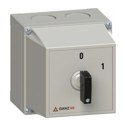 Terhelés be-ki kapcsoló 3P 32A tokozott KKMZ1-32-6002 Ganz KK - 4ZF6002XZ00S20