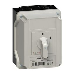 Terhelés be-ki kapcsoló 3P 63A tokozott KKM2-63-6002 Ganz KK - 902-6002-742