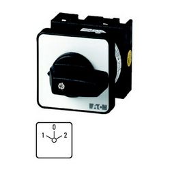 Terhelés irányváltó kapcsoló 3-pólus 20A 4kW/AC-3/400V előlapra T0-3-8401/E EATON - 091047