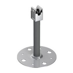 Tető-vezetéktartó bitumenes tetőre Niro-A Rd8 nemesacél V2A bepattintós bilincs VI J.PRÖPSTER - 1175