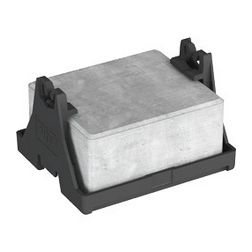 Tető-vezetéktartó lapostetőre borítás nélkül beton Rd10 műanyag bepattintós bilincs VI J.PRÖPSTER - 111633