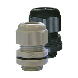 Tömszelence M 63 ellenanyával 34-44mm-kábelátmérőhöz műanyag világosszürke Haupa - 250058