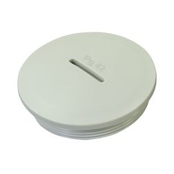 Tömszelence záródugó PG36 vakdugó PG 36 műanyag szürke Haupa - 250226