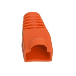 Törésgátló RJ45 csatlakozódugóhoz narancs sárga Ethernet-hez RJ45 8(8) - X-805A narancs