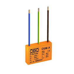 Túlfeszültség-finomvédelem dugalj mögé T3 1P 6kA ÜSM-A OBO-BETTERMANN - 5092451