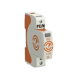 Túlfeszültség-levezető C 1P T2 TNC TN-S TN-C-S TN 230V/AC 40kA 1M V20-1-280 OBO-BETTERMANN - 5095161