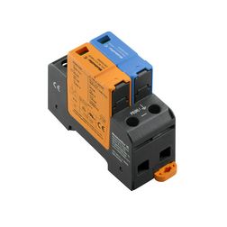 Túlfeszültség-levezető dugaszolható 1P+N T2 230V/AC 20kA 2M VPU AC II 1+1 300/50 Weidmüller - 2591060000