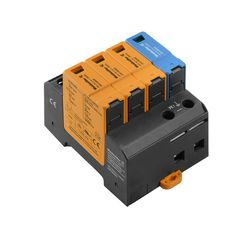 Túlfeszültség-levezető dugaszolható 3P+N T2 TNC TN-C-S TN 230V/AC VPU AC II 3+1 300/50 Weidmüller - 2591080000