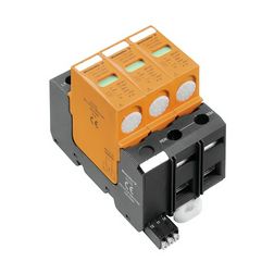 Túlfeszültség-levezető dugaszolható kombi T1+T2 3P T2 TNC 3M VPU I 3 R LCF 280V/12,5KA Weidmüller - 1352100000