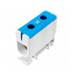 Univerzális sorkapocs N kék 35-240mm2Cu/Alu 1P csavaros 2csatl./>25 mm2 UK 240/1 N Pollmann - 2090117