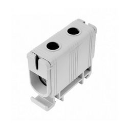 Univerzális sorkapocs szürke 16-95mm2Cu/Alu 1P csavaros 2csatl./>25 mm2 UK 95/1 A Pollmann - 2090107