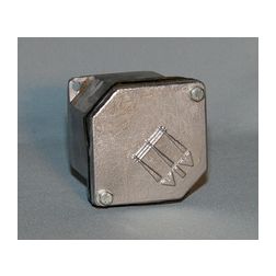 Üres doboz alumínium 100mmx 100mmx 64mm IP54 zártfedlél kültéri Govill - AD-100