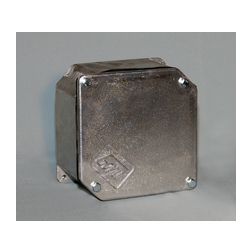 Üres doboz alumínium 150mmx 150mmx 94mm IP54 zártfedlél kültéri Govill - AD-150