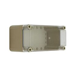 Üres szekrény átlátszó fedéllel műanyag 300mmx 150mmx 170mm IP65 PVT 1530 - ÁF Csatári Plast - CSP31000000