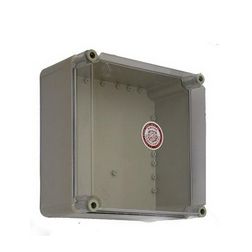 Üres szekrény átlátszó fedéllel műanyag 300mmx 300mmx 170mm IP65 PVT 3030 - ÁF Csatári Plast - CSP33000000