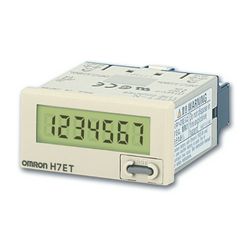 Üzemóraszámláló előlapba kontaktusbemenet digitális kvarc 7digit 999999.9h IP66 H7ET-N OMI OMRON - 672656
