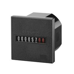 Üzemóraszámláló előlapba ütésálló digitális kvarc 230V/ AC 99999h IP52 H57 Kübler - 3.220.401.075