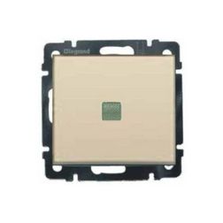 Valena 102 2P kapcsoló betét közp. fedéllel elefántcsont süllyesztett IP31 1- billentyű/gomb LEGRAND - 774349