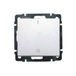 Valena 102 2P kapcsoló betét közp. fedéllel fehér süllyesztett IP31 1- billentyű/gomb LEGRAND - 774214