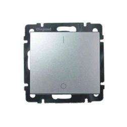 Valena 103 3P kapcsoló betét közp. fedéllel alumínium süllyesztett rugós IP31 1- LEGRAND - 770103