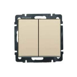 Valena 105 2x1P csillárkapcsoló betét közp. fedéllel elefántcsont süllyesztett IP31 2- LEGRAND - 774305
