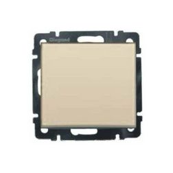 Valena 107 keresztkapcsoló betét közp. fedéllel elefántcsont süllyesztett IP31 1- billentyű/gomb LEGRAND - 774307