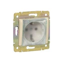 Valena 162 dugalj földelt központi fedlap elefántcsont IP21 süllyesztett csavaros LEGRAND - 774322