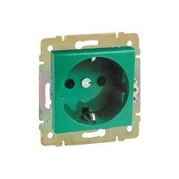 Valena 162 dugalj földelt központi fedlap zöld IP20 süllyesztett csavaros LEGRAND - 774372