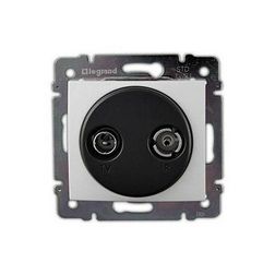 Valena antenna aljzat TV-R csillagpontos süllyesztett fehér 2-kimenet végzáró LEGRAND - 774432