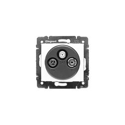 Valena antenna aljzat TV-R-SAT süllyesztett fehér 3-kimenet átmenő 14dB/860MHz LEGRAND - 774437