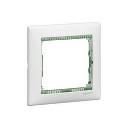 Valena keret 1-es fehér/kristály vízszintes műanyag LEGRAND - 774461