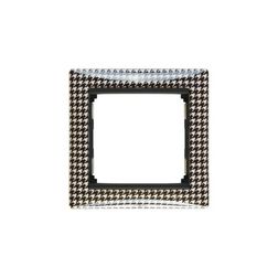 Valena keret 1-es pepita vízszintes műanyag LEGRAND - 770420