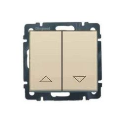 Valena redőnymozgató NR105 1P nyomó billentyűs elefántcsont műanyag LEGRAND - 774314