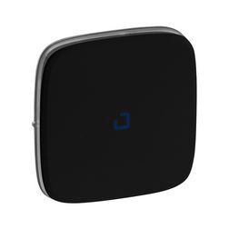 ValenaAllure billentyű egypólusú kapcsolóhoz egyes kapcs/nyg.-hoz fekete üres-jel IP20 LEGRAND - 755088