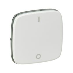 ValenaAllure billentyű kétpólusú kapcsolóhoz I/O egyes kapcs/nyg.-hoz fehér IP20 műanyag LEGRAND - 755125