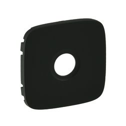 ValenaAllure fedlap TV koax-antennadugaljhoz műanyag fekete címketartó nélkül LEGRAND - 754768