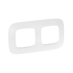 ValenaAllure keret 2-es fehér zen vízszintes és függőleges műanyag LEGRAND - 754372