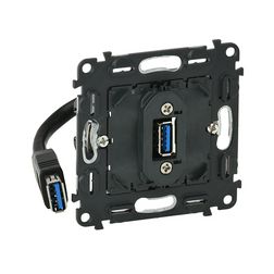 ValenaInMatic adatcsatlakozó dugalj USB Cat3 csavaros LEGRAND - 753082