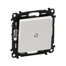 ValenaLife 101 1P kapcsoló betét közp. fedéllel fehér süllyesztett IP20 billentyű/gomb LEGRAND - 752104