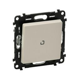 ValenaLife 101 1P kapcsoló +jelzőfény betét közp. fedéllel bézs süllyesztett IP20 LEGRAND - 752210
