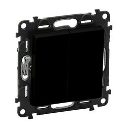 ValenaLife 105 csillárkapcsoló betét közp. fedéllel fekete süllyesztett IP20 LEGRAND - 756305