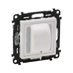 ValenaLife 106 húzózsinóros váltókapcsoló betét közp. fedéllel fehér süllyesztett rugós LEGRAND - 752124