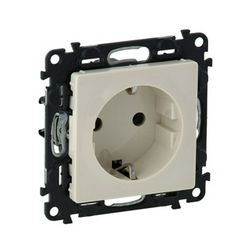 ValenaLife 162 dugalj földelt központi fedlap gyerekzárral bézs IP20 süllyesztett LEGRAND - 753224