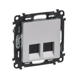 ValenaLife adatcsatlakozó dugalj FTP RJ45 8(8) Cat5e alumínium csavaros LEGRAND - 753354