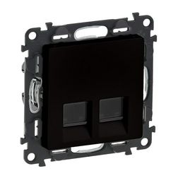 ValenaLife adatcsatlakozó dugalj STP RJ45 8(8) Cat6 süllyesztett fekete LEGRAND - 756347