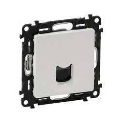 ValenaLife adatcsatlakozó dugalj UTP RJ45 8(8) Cat6 fehér csavaros LEGRAND - 753142